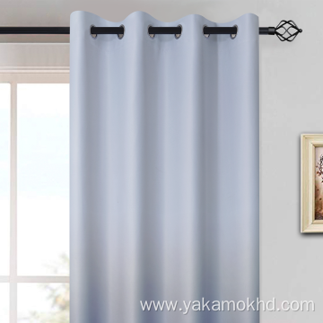 Blue Ombre Blackout Curtains